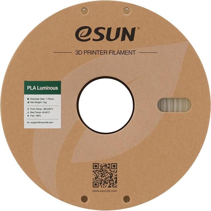 Image du produit eSUN Filament PLA Luminous Rainbow 1.75mm 1Kg (PLA, 1.75 mm, 1000 g, Multicolore)