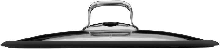 Produktbild WMF Topfdeckel für Dampfgarer 6,5l Glasdeckel Vitalis Silikon Glas Edelstahl (Metall)