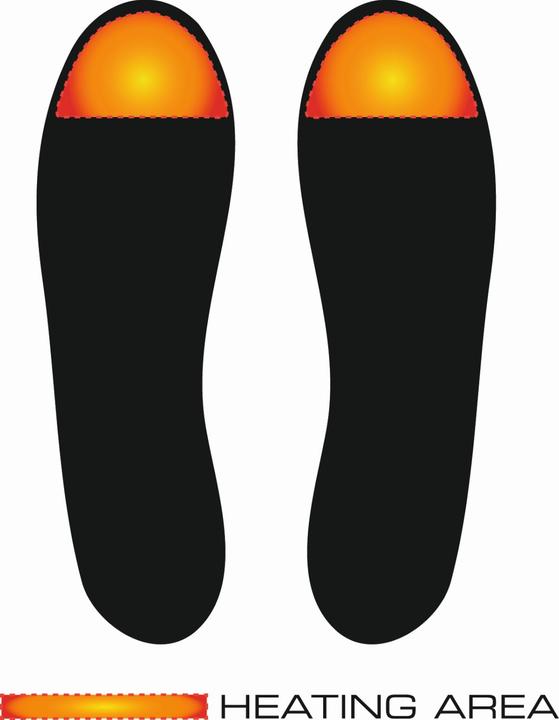 Actual product image Alpenheat FireTrend heated insoles