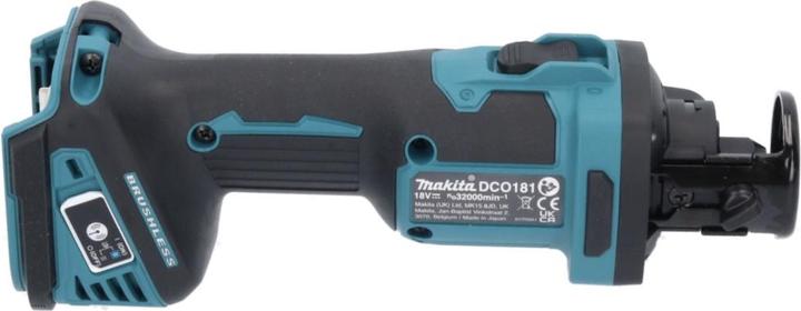 Image du produit Makita DCO 181 RM Trancheuse rotative sans fil 18 V 32000 tr/min Brushless + 2x batterie 4,0 Ah + chargeur