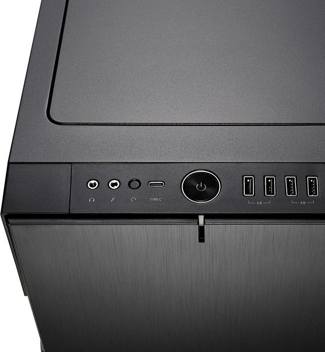 Produktbild Fractal Define R6 USB-C - Blackout TG (ATX, mATX, Mini-ITX, E-ATX)