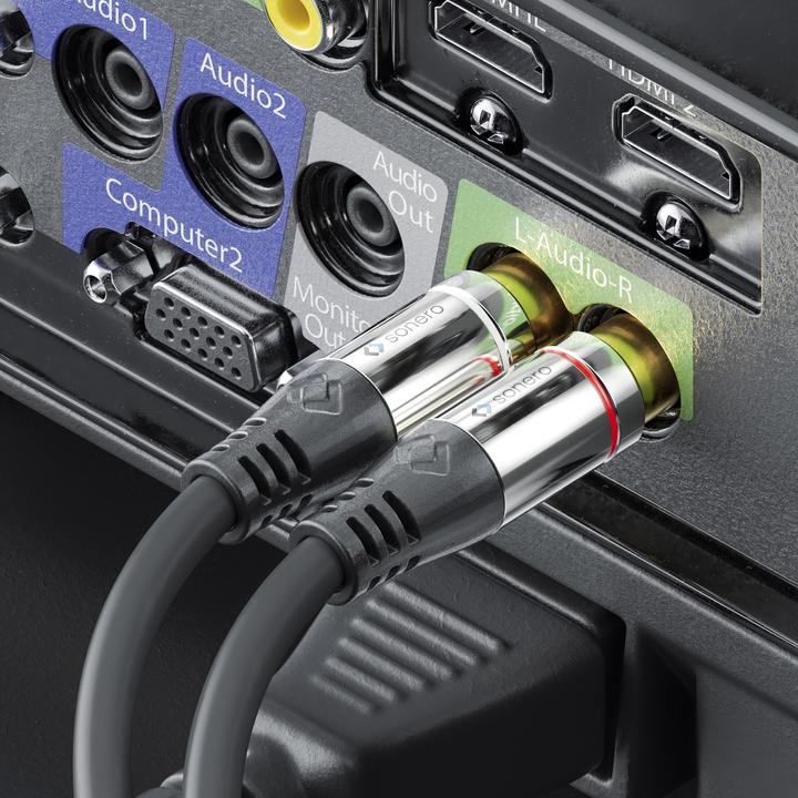 Immagine prodotto Sonero 2x 3,5mm - 3,5mm (0.25 m, Connettore da 3,5 mm (AUX))