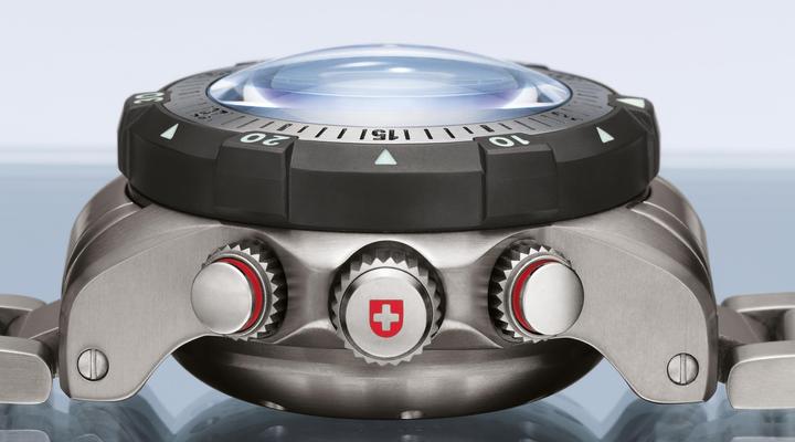 Actual product image Swiss Military 20'000 Feet (Chronograph, Analogue wristwatch, Swiss made, 46 mm)