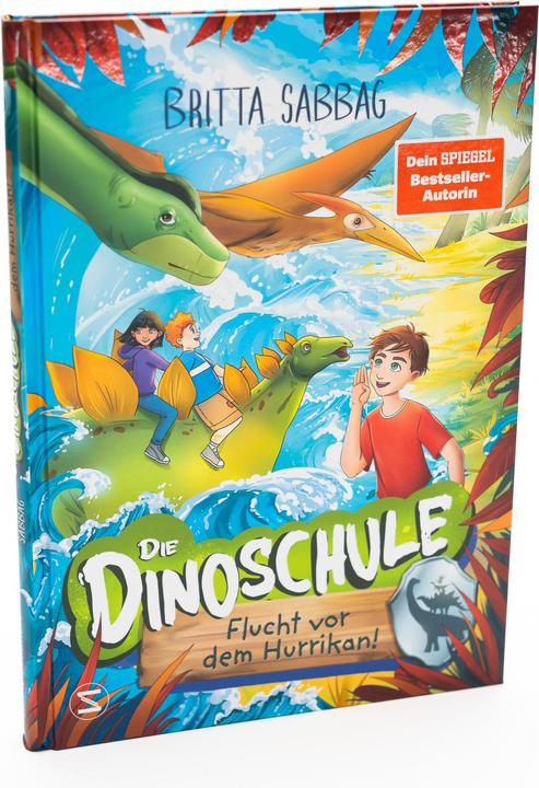 Produktbild Dinoschule – Flucht vor dem Hurrikan! (Band 5) (Deutsch, Britta Sabbag, Clara Vath, 2024)
