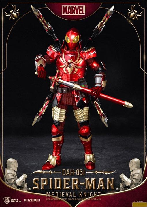 Image du produit Beast Kingdom AF Medieval Knight Spider-Man DAH 20 cm