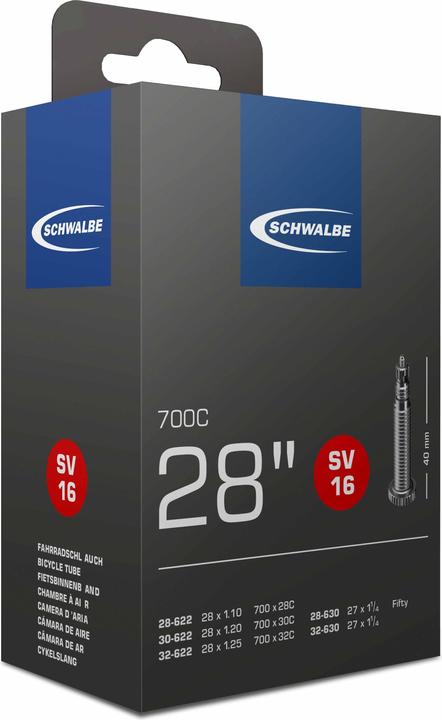 Schwalbe Hose SV16 (Presta (SV), 28", 40 mm)