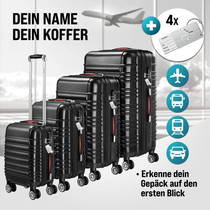 Immagine prodotto Monzana Custodia rigida con set di 4 accessori (M (50 - 90l))