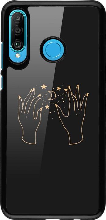 Actual product image PhoneLook Coque Grey magic hands (Huawei P30 Lite)