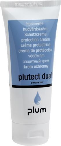 Actual product image Plum Håndcreme Plutect Dual 100ml 2541 usynlig handske - (100 ml pr. stk.)