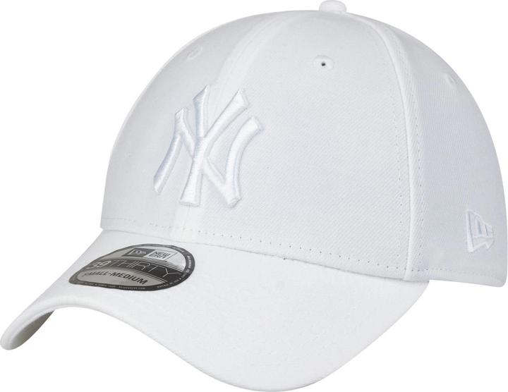Actual product image New Era 39Thirty Stretch Cap - New York Yankees white - M/L (M/L)