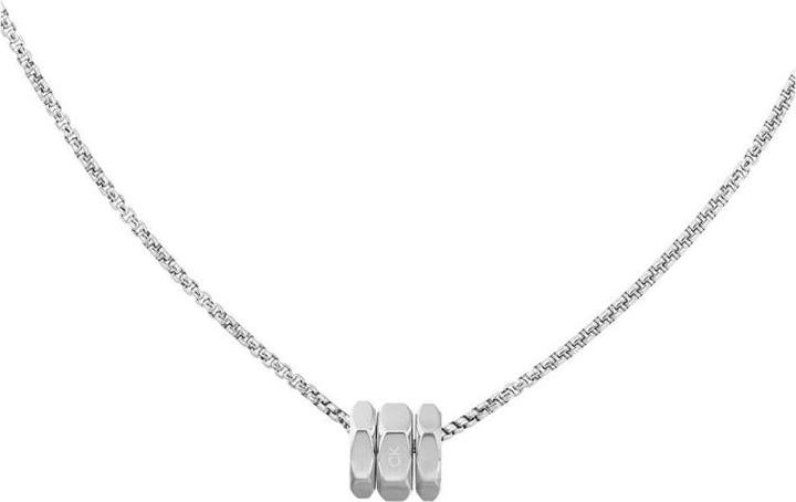 Calvin Klein Modern men Ìs necklace made of steel Latch 35000258 (Edelstahl)