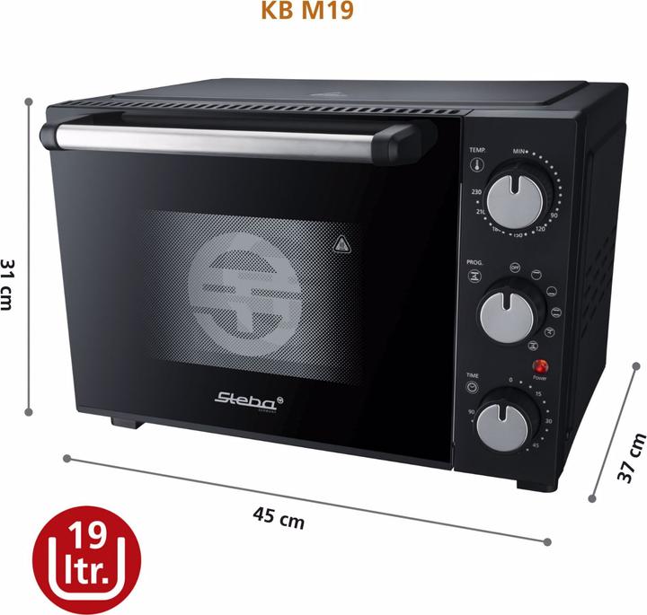 Actual product image Steba KB M 19 Oven with convection