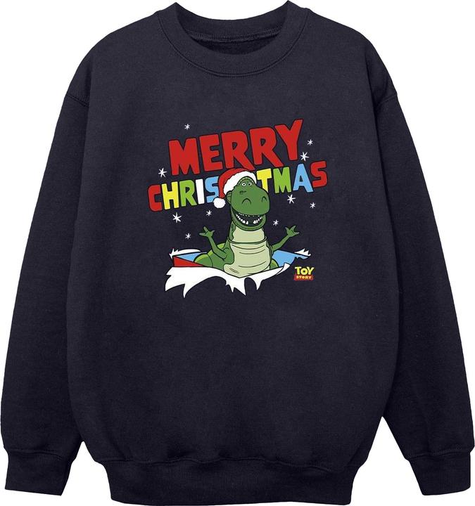 Disney Toy Story Rex Christmas Burst Sweatshirt (XL)