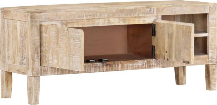 Image du produit VidaXL Meuble TV 110x35x46 cm en bois massif de manguier,Matériau (110 x 35 x 46 cm)