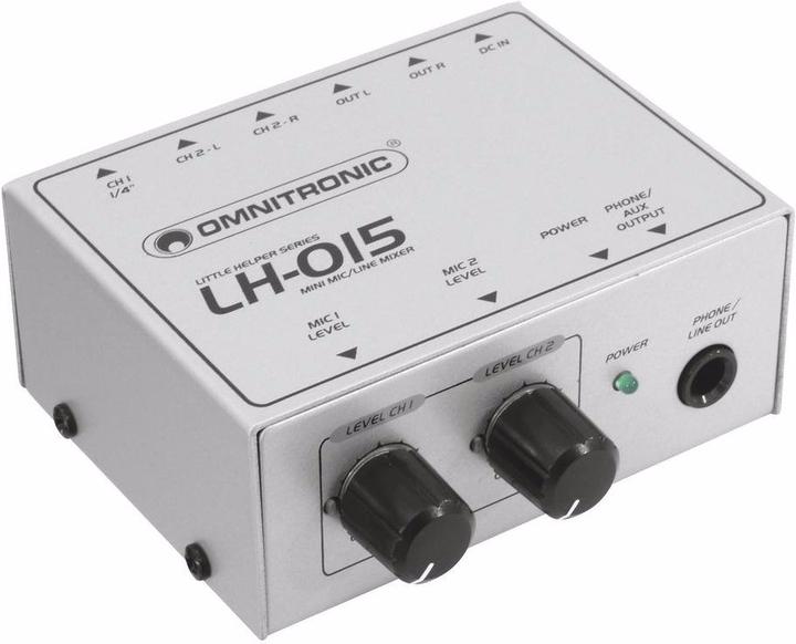Actual product image Omnitronic LH-015 (Line-mixer)