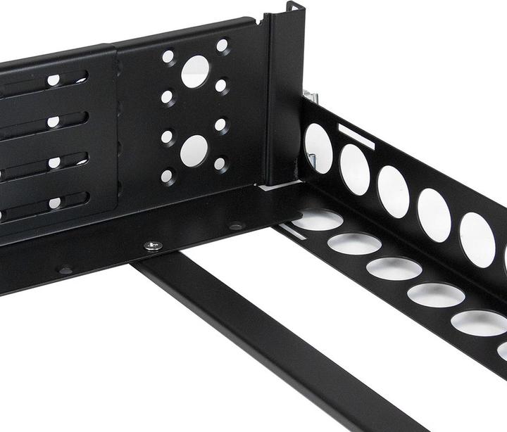 Actual product image StarTech .com 3U 19 depth adjustable universal server rack rails