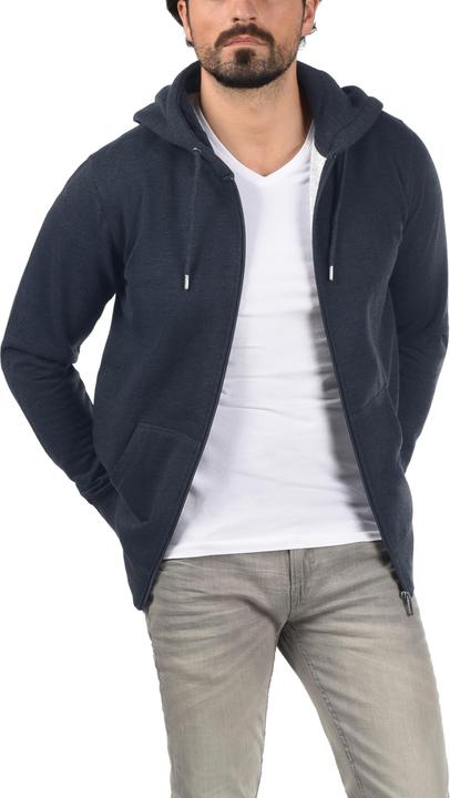 Immagine prodotto Solid BertiZip Felpa Con Cappuccio Giacca Tuta Da Uomo Con Cappuccio Stampa (L)
