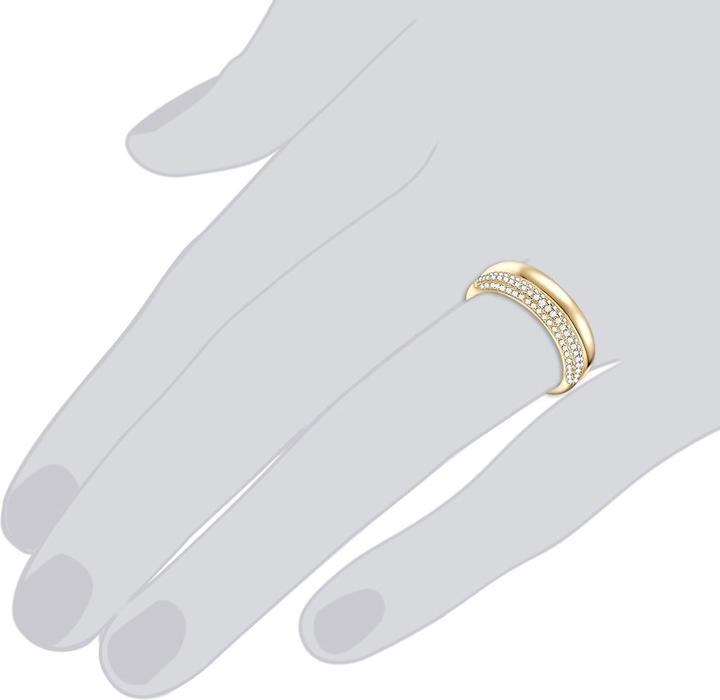 Immagine prodotto Rafaela Donata Donna Argento Cubic Zirconia Oro Giallo - 11442 (54, 925 Argento)