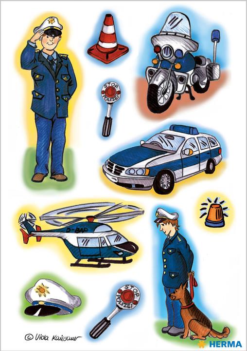Actual product image HERMA Police