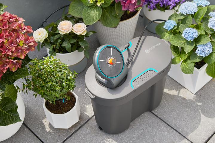 Produktbild Gardena Wasserreservoir AquaBloom, 10.5 l (Bewässerungssensor)