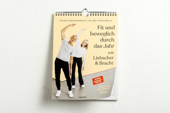Actual product image Fit and agile through the year with Liebscher & Bracht 2026 (German, Roland Liebscher-Bracht, Petra Bracht, 2025)