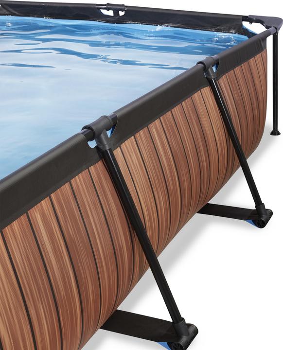 Actual product image Exit Frame pool 220x150x60 cm with sunroof and filter pump (220 x 150 x 60 cm)