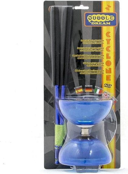 Juggle Dream Diabolo Freilauf Cyclone Quartz Set