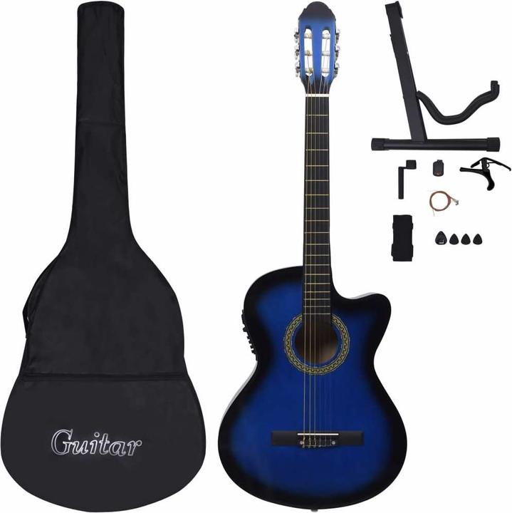 Actual product image VidaXL Hatice (Classical guitars set, Duroplastic plastics, Lime wood)