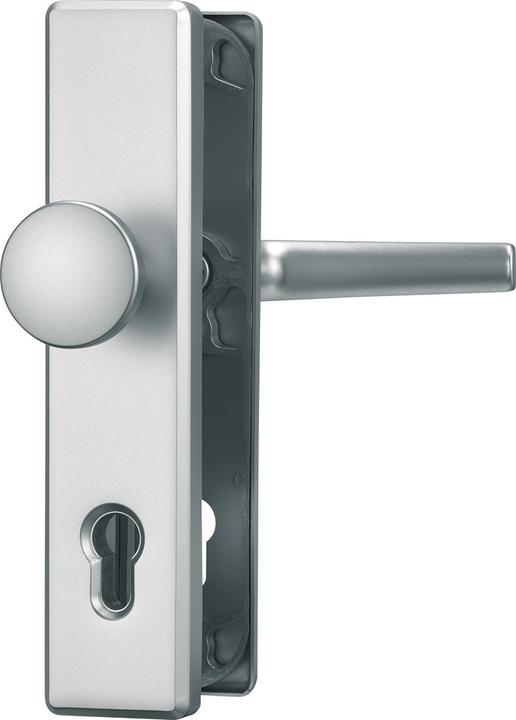 Produktbild Abus Schutzbeschlag Korridor Drcker/Platte HLS214 F1 (Türgriff)