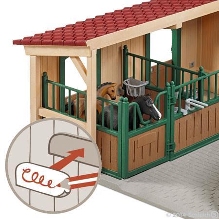 Immagine prodotto Schleich Fattoria di cavalli con accessori