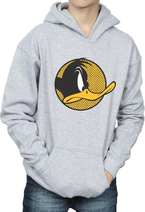 Immagine prodotto Looney Tunes Daffy Duck Dotted Profile Felpa con Cappuccio Ragazzi (128)