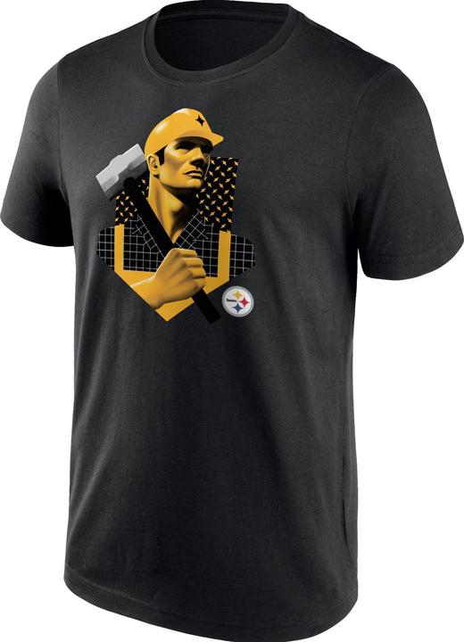 Fanatics NFL Shirt - ILLUSTRATION Pittsburgh Steelers - XL (XL)