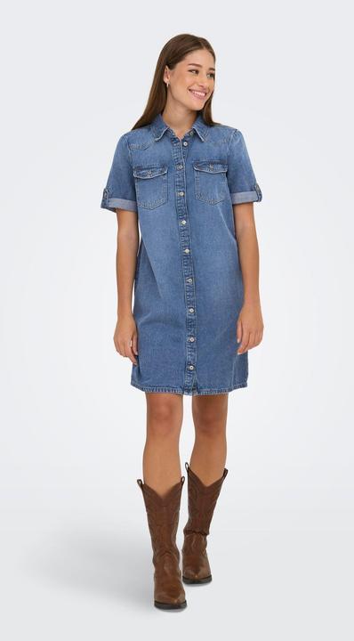 Produktbild Only Onllisa S/S Dnm Dress Gua Noos (L)