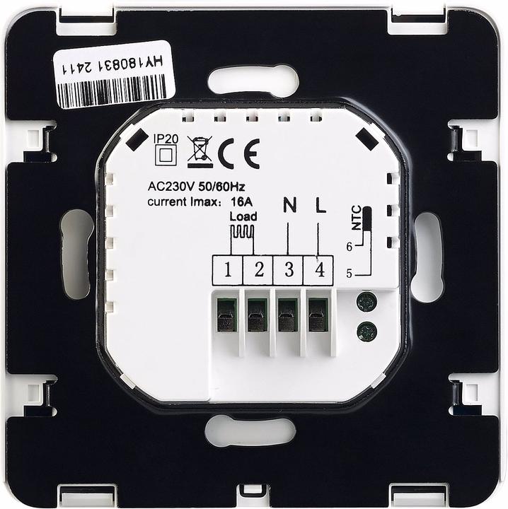 Image du produit Revolt Set de 4 thermostats muraux pour le chauffage au sol