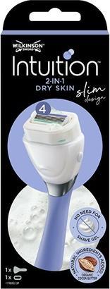 Immagine prodotto Wilkinson Rasoio Intuition Slim per pelli secche + 1 testina di ricambio (Lozione dopobarba)