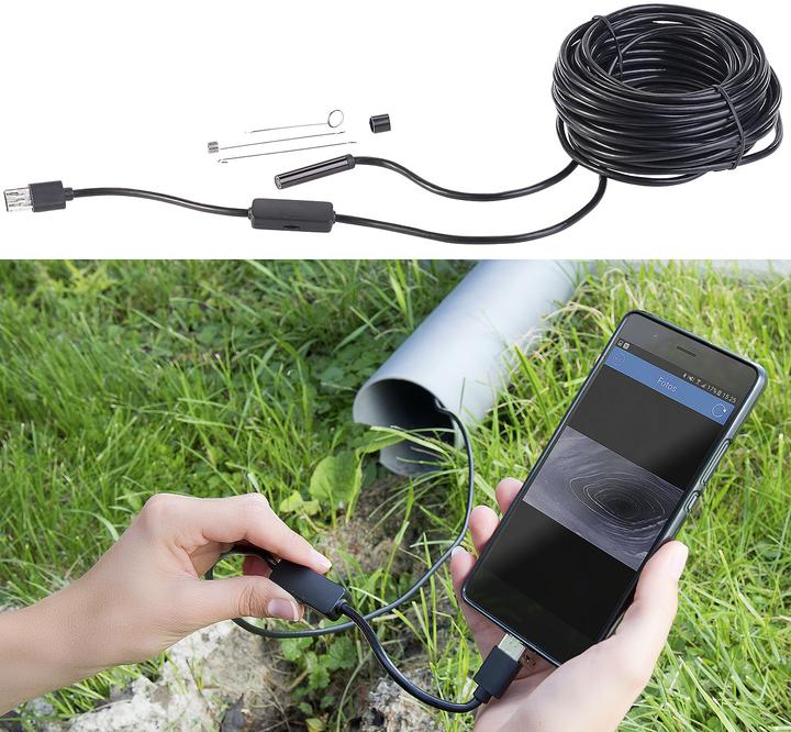 Produktbild Somikon USB-HD-Endoskop-Kamera