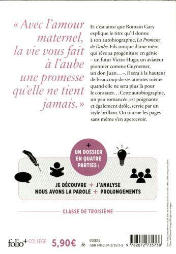 Produktbild La promesse de l'aube : première partie (Französisch, Gary Romain, 2017)