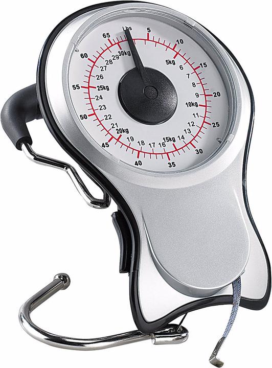 Produktbild Pearl Analoge 2in1-Kofferwaage ausziehbarem Massband
