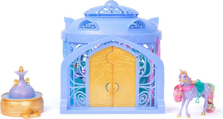 Produktbild Spin Master Unicorn Academy - Stall Spielset (inkl. Brunnen mit Licht- und Soundeffekten)