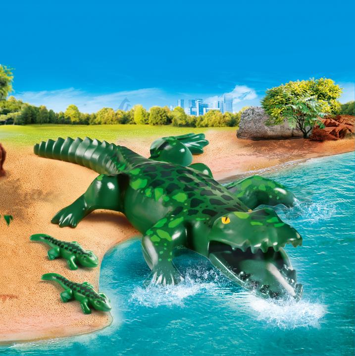Image du produit Playmobil Alligator avec ses petits (70358, Playmobil Family Fun)