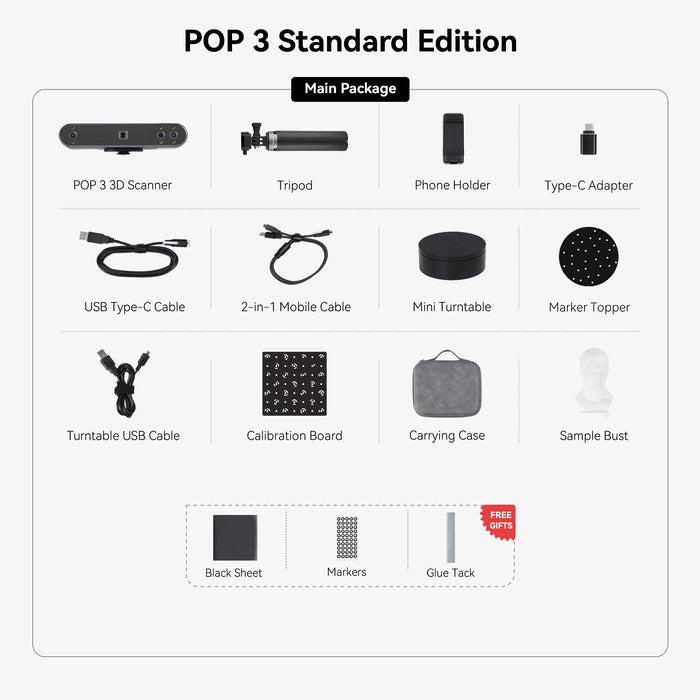 Actual product image Revopoint POP 3