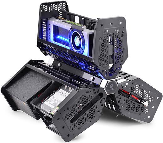 Actual product image Deepcool Tristellar Window (Mini-ITX)
