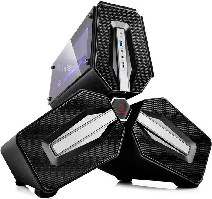 Actual product image Deepcool Tristellar Window (Mini-ITX)