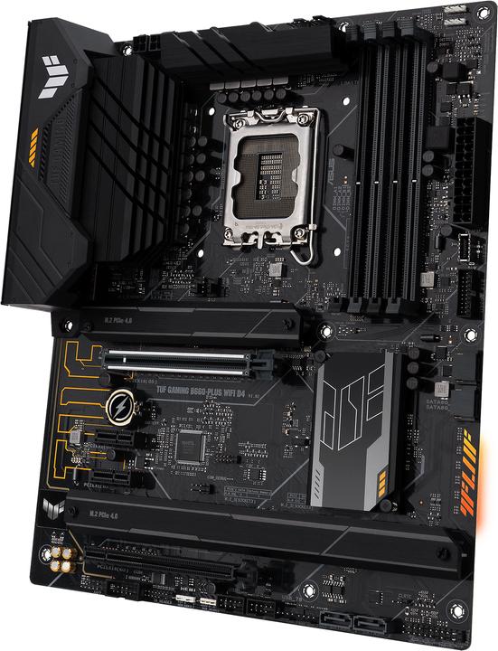 Produktbild ASUS TUF GAMING B660-PLUS D4 (LGA 1700, Intel B660, ATX)