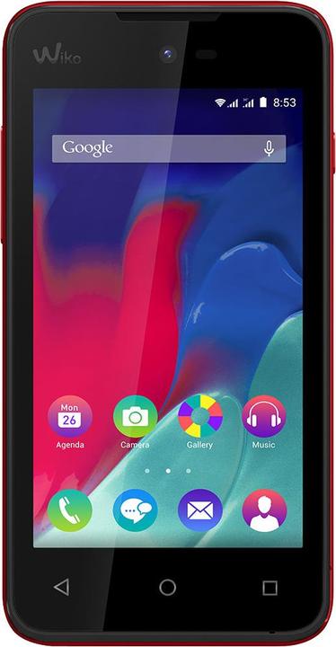 Actual product image Wiko Sunset 2 (4 GB, Red, 4", Dual SIM, 2 Mpx, 3G)