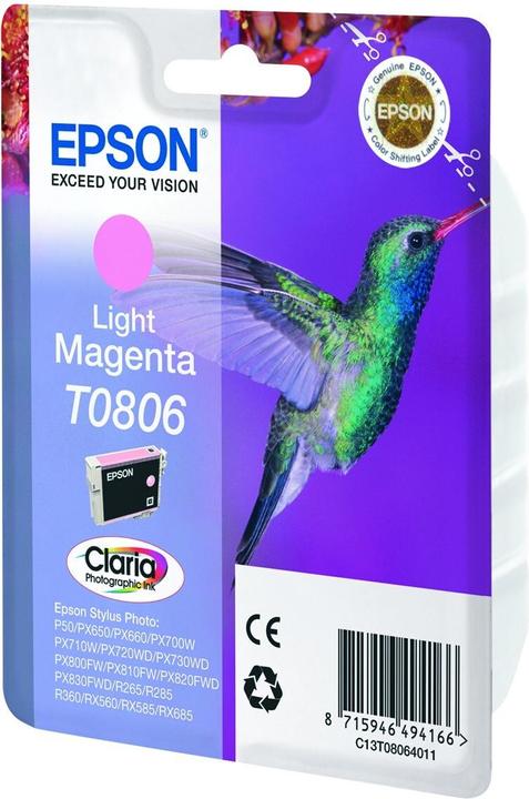 Actual product image Epson T0806 Claria Photographic (PM)
