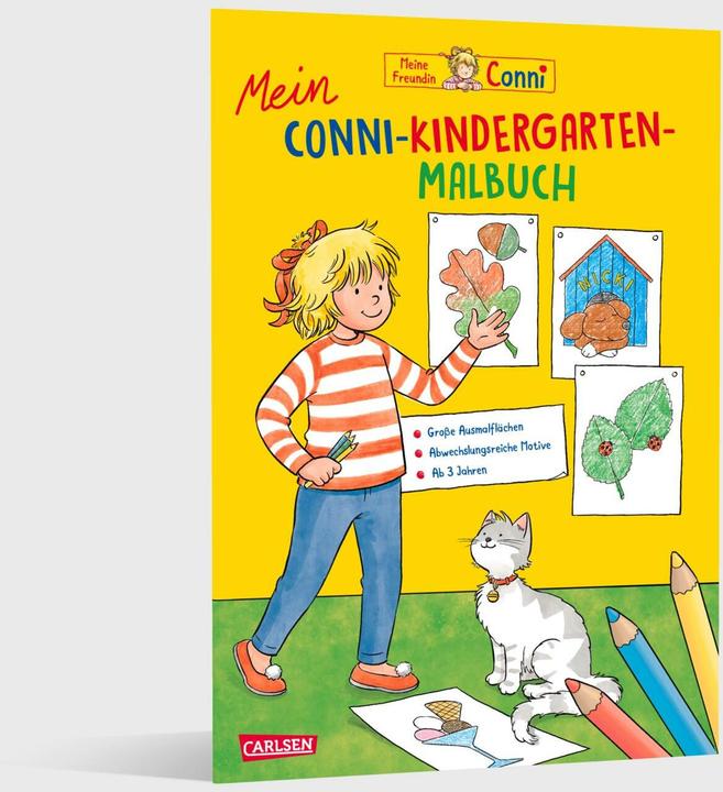 Produktbild Conni Gelbe Reihe (Beschäftigungsbuch): Mein Conni-Kindergarten-Malbuch