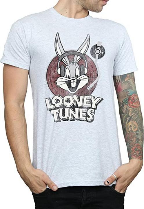 Looney Tunes Bugs Bunny Kreis Logo TShirt