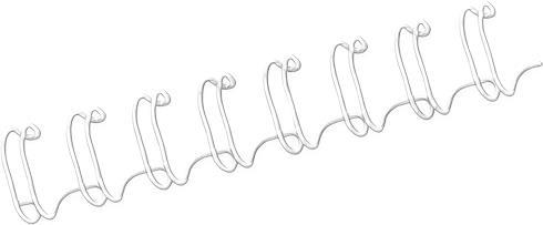 Fellowes Wire binder spine 8 mm