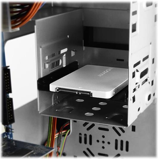 Produktbild Axagon RSS-M2SD Gehäuse für M.2-SATA-SSDs bis 2280 - Aluminium (M.2)
